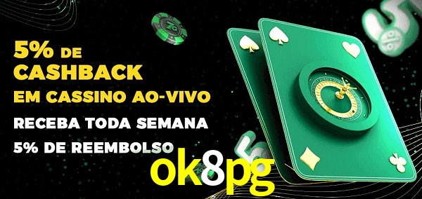 Promoções do cassino ao Vivo ok8pg